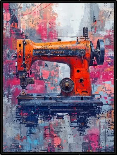 Картина Арт машинка для шиться