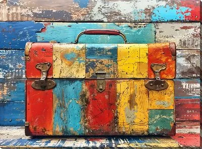 Арт чемодан