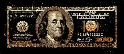 Картина маслом Голдс доллар