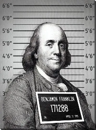 Картина маслом Бенджамин Франклин