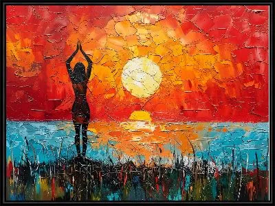 Картина Йога №10