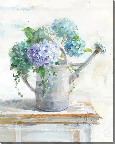 Постер Лейка с гортензиями