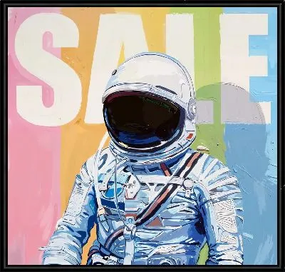 Картина Космонавт SALE