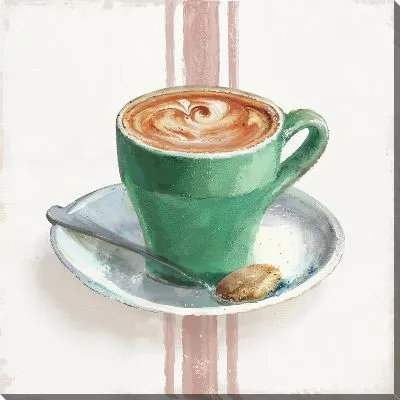 Картина маслом Чашка капучино