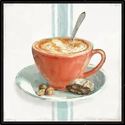 Картина Чашка кофе с орехами