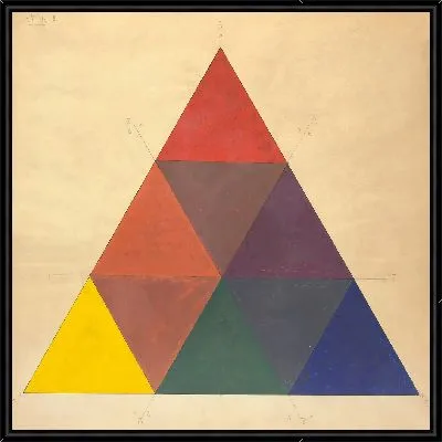 Цветной треугольник