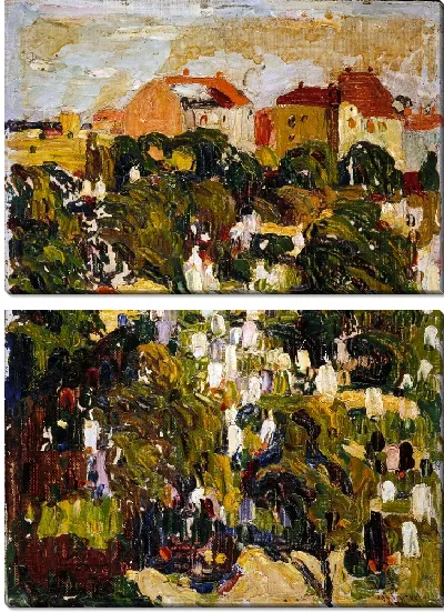 Картина Мюнхен, Северное кладбище