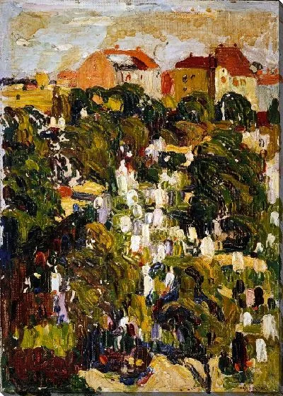 Картина Мюнхен, Северное кладбище