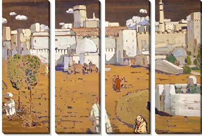 Картина Арабский город