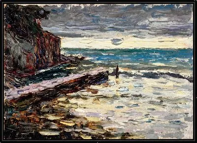 Картина Рапалло, Бурное море