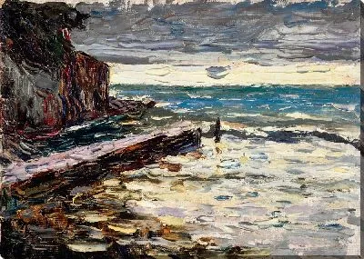 Картина Рапалло, Бурное море