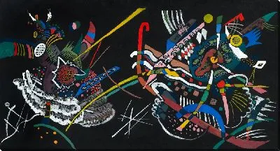 Картина Модель панели для выставки Жюрифри: Стена А