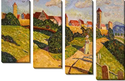 Картина Старый город II