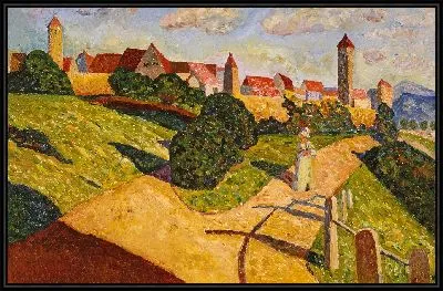 Картина Старый город II