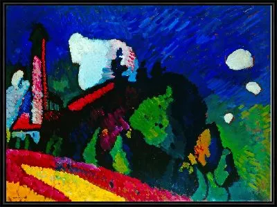 Мурнау, Пейзаж с башней