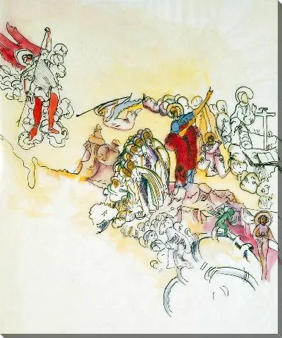 Картина Сцена из Страшного суда