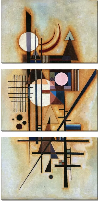 Картина Твердое в мягком