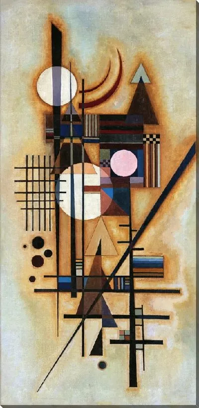 Картина Твердое в мягком