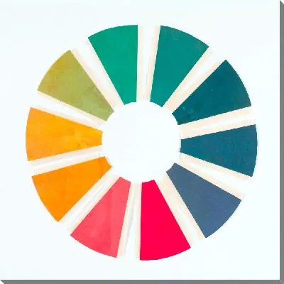 Картина Десять элементов, образующих хроматический круг