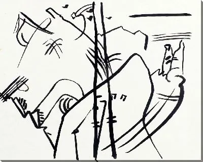 Картина Чертеж для композиции IV