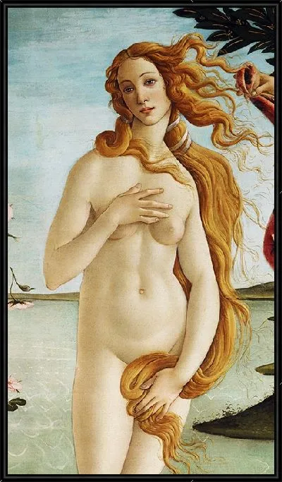 Картина Фрагмент Рождение Венеры №3