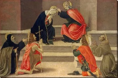 Картина Коронация Богородицы