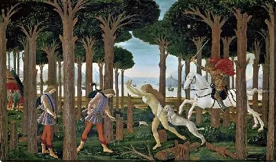 Картина История Настаджио дельи Онести I