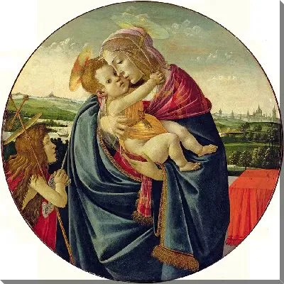 Картина Богородица с Младенцем и Иоанном Крестителем