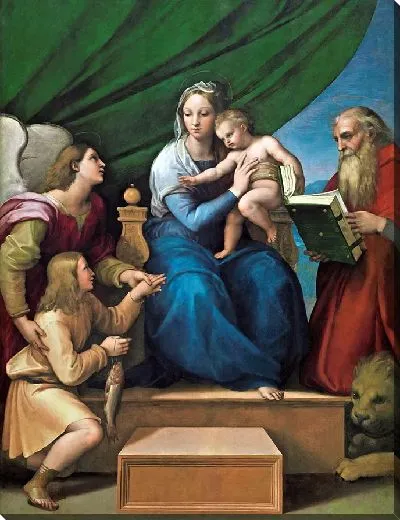 Картина Мадонна с рыбой