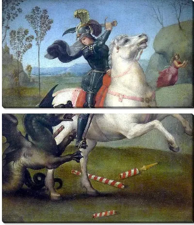 Картина Святой Георгий и Дракон