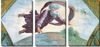Картина Разделение земли и воды