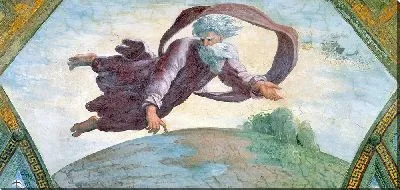 Картина Разделение земли и воды