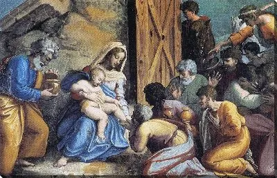 Картина Поклонение волхвов