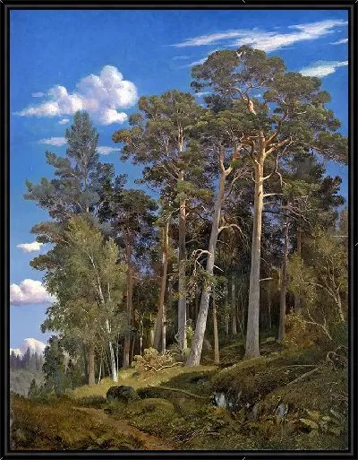 Картина Сосновый лес
