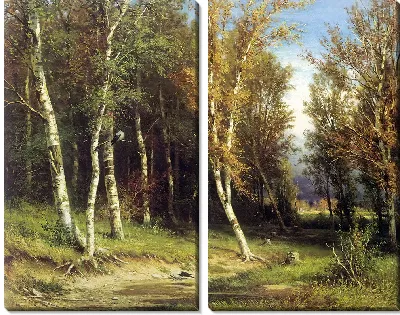 Картина Лес перед грозой