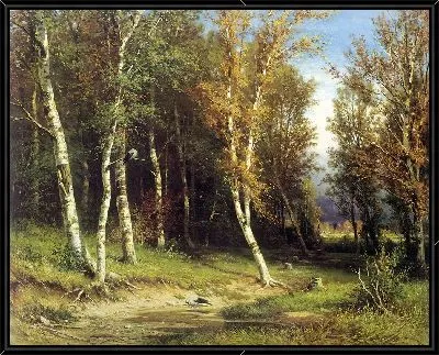 Картина Лес перед грозой