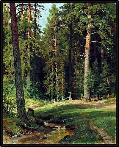 Картина Край леса