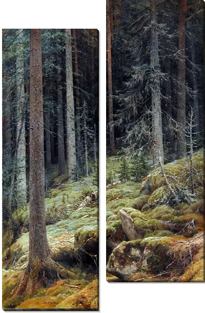 Картина Дикий лес