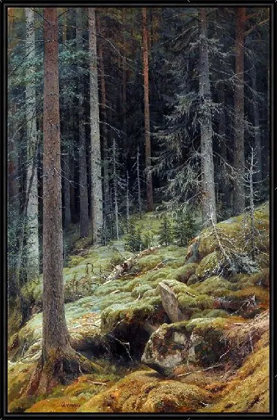 Картина Дикий лес