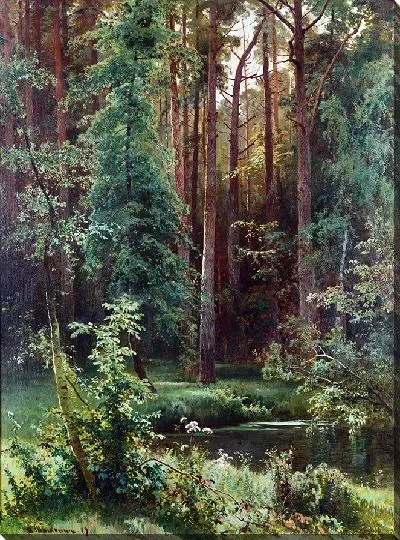 Картина Лесная земля