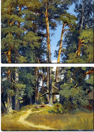 Картина Лесная роща