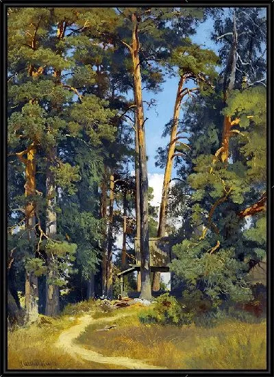 Картина Лесная роща