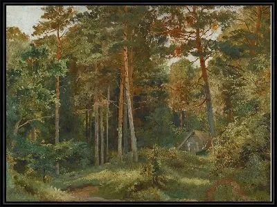 Мельница в лесу