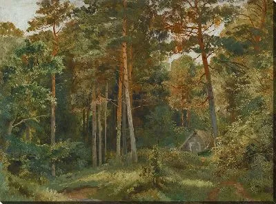 Мельница в лесу