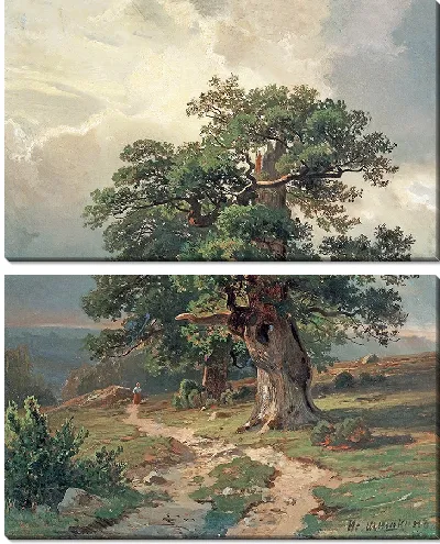 Картина Дубы