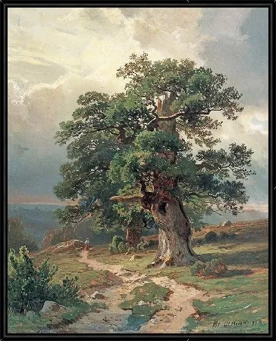 Картина Дубы