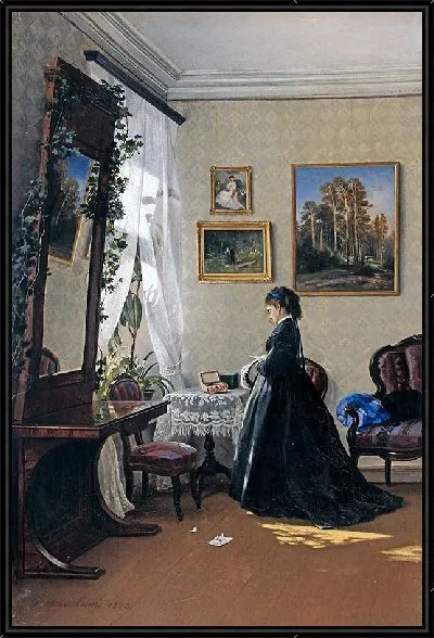 Картина Перед зеркалом