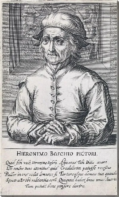 Картина маслом Иероним Босх (Хендрик Хондиус)