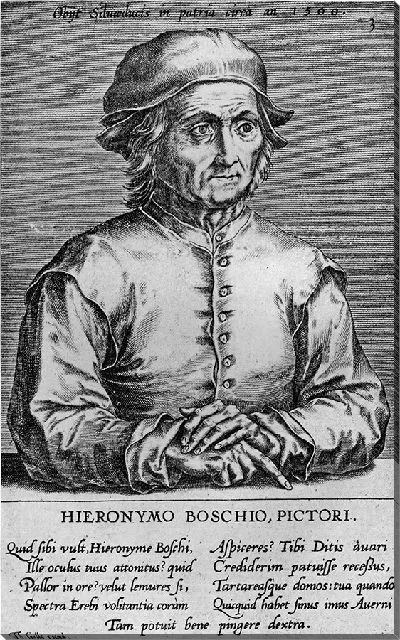 Картина маслом Портрет Иеронима Босха (Корнелис Корт)