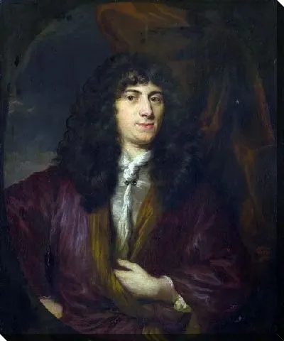 Картина Портрет человека в черном парике (Portrait of a Man in a Black Wig)
